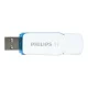 USB zibatmiņa Philips Snow Edition 16 GB USB 3.0, zila un balta