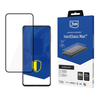 3mk HardGlass Max aizsargstikls Samsung Galaxy M53 5G, melns
