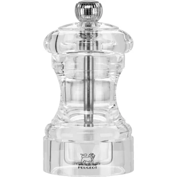 Peugeot Bistro sāls dzirnaviņas 10 cm, caurspīdīgas