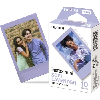 Fujifilm Instax Mini Film Soft Lavender Frame Instant Film | Momentfoto Filma (10 gb.)