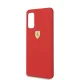 Ferrari Samsung Galaxy S20 vāciņš Silicone, sarkans