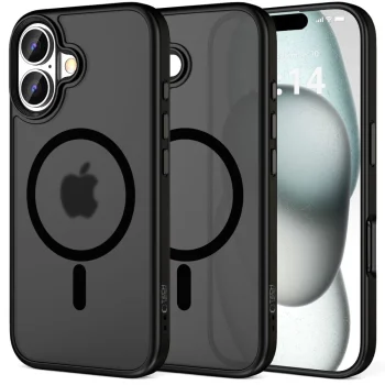 Telefona vāciņš Tech-Protect MagMat MagSafe priekš iPhone 16, melns