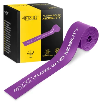 4FIZJO Floss Band kompresijas lente vingrošanai 1 mm, violeta