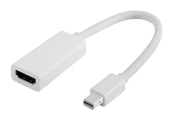 Mini DisplayPort uz HDMI adapteris, balts