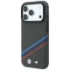 BMW M Quadrille Kevlar MagSafe vāciņš priekš iPhone 18 Pro Max / 17 Pro Max, tumši pelēks