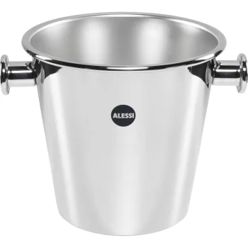 Alessi 5052 nerūsējošā tērauda vīna dzesētājs, sudraba
