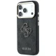 Guess 4G & Big Resin Logo vāciņš priekš iPhone 17 Pro / 18 Pro, melns