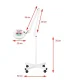Kosmetoloģiskā LED lampa ar palielināmo stiklu S4 ar statīvu, baltā | Cosmetology magnifying lamp
