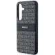 DKNY Samsung Galaxy S24+ vāciņš Mono Stripe & Metal Logo, melns