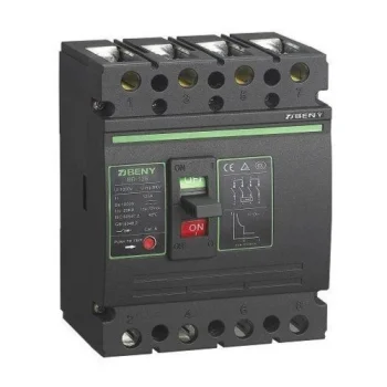 Līdzstrāvas jaudas slēdzis DC Circuit Breaker 4P, 125A, 1000V DC
