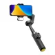 Aochuan X3 Stabilizators ar AI Sensoru un Apgaismojumu (Melns)