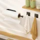 Papīra dvieļu turētājs, tērauds, melns