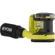Ekscentra slīpmašīna Ryobi RROS18-0 ONE+ 18V 125 mm, bez akumulatora