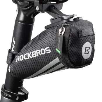 Rockbros C28 velosipēda somiņa zem sēdekļa, melna