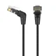 Vention Ethernet Network Cable RJ45, Cat 6, UTP, 3m, Black | Interneta Kabelis Vads