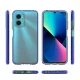 Vāciņš Spring Case tālrunim Xiaomi Redmi 10, 1 mm TPU, gaiši rozā
