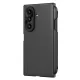 Nillkin Super Frosted Shield Fold Magnetic vāciņš Samsung Galaxy Z Fold 7 ar S Pen vietu, melns