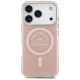 Karl Lagerfeld IML Karl RSG Logo MagSafe vāciņš iPhone 17 Pro, Rozā