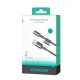 Joyroom S-A50 3A USB-A uz Lightning kabelis ar organizatoru, 1.2m, Pelēks