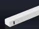 USB RGB LED gaismas josla ar skaņas reakciju, iebūvēts akumulators, balta
