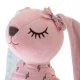 Mīkstā rotaļlieta trusis rozā, 52 cm