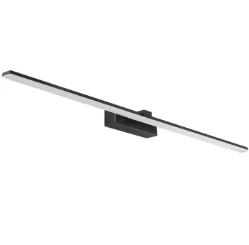 LED sienas lampa virs spoguļa 60cm ZD122, melna