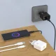 Dudao A23 USB-A lādētājs 2.4A, balts