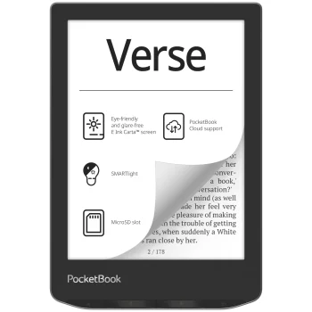 PocketBook Verse e-grāmatu lasītājs, Mist Grey