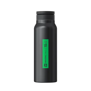 AmazingThing sporta pudele ar magnētisku MagSafe statīvu, 800 ml, melna