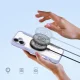 Dux Ducis iPhone 16 atverams vāciņš maciņš grāmatiņa Skin X Pro ar MagSafe, violets