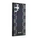 DKNY Samsung Galaxy S24 Ultra vāciņš Leather Checkered Mono MagSafe, melns