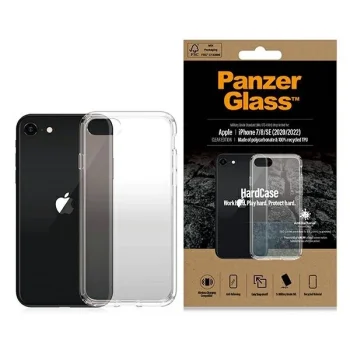 PanzerGlass HardCase antibakteriāls militāri sertificēts apvalks iPhone SE 2022 / 2020 7 8 - caurspīdīgs |...