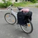 Trizand velosipēda bagāžnieka soma 60L, melna