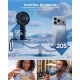 Pārnēsājamais rokas ventilators Spigen A905, 1800 mAh, melns