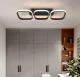 LED griestu lampa 33W, melna