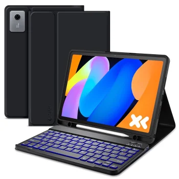 Tech-Protect SC Pen + Keyboard vāciņš Lenovo Idea Tab 11.0 TB-336, melns