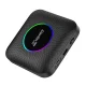 Carlinkit TBOX PLUS LED bezvadu CarPlay / Android Auto adapteris, 4/64GB, melns