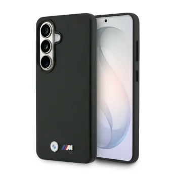 BMW M Metal Logo MagSafe vāciņš Samsung Galaxy S26+, melns