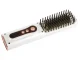 Matu Taisnojošā Suka Elektriskais Bezvadu Matu Taisnotājs, Balts | Hair Straightening Brush