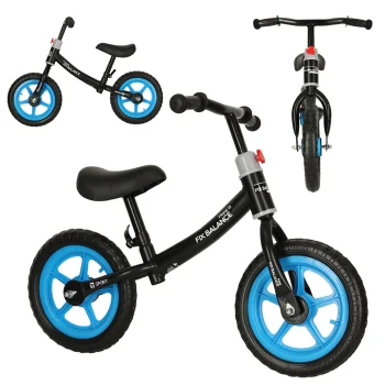 Trike Fix Balance īpaši viegls līdzsvara velosipēds, melns/zils