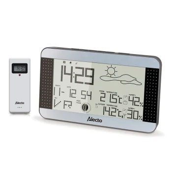 Alecto WS-1700 digitālā meteoroloģiskā stacija ar bezvadu sensoru