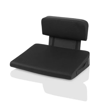 Medisana OL 350 apsildāms ķīļveida spilvens, melns