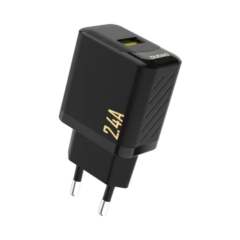 Dudao A23 USB lādētājs 2.4A, melns