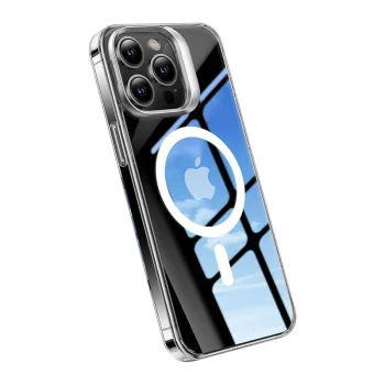 Torras UPRO Lstand Clear-Mag vāciņš priekš iPhone 15 Pro, caurspīdīgs