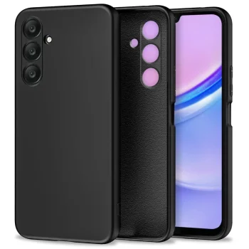 Samsung Galaxy A15 ( SM-A156, SM-A155 ) Tech-Protect Icon Case Cover, Black | Telefona Vāciņš Maciņš Apvalks...