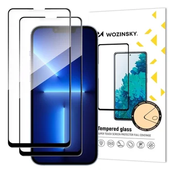 Wozinsky Full Glue aizsargstikls Samsung Galaxy A17 / A17 5G (2 gab.)