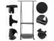 Drēbju Pakaramais Drēbju Statīvs ar Riteņiem | Clothes Hanger Rack