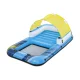 Piepūšamā peldošā sala 4 personām Bestway Summer Oasis 43645 ar nojumi, 305 x 186 cm