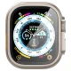 Spigen Glas.tR Slim Pro aizsargstikls Apple Watch Ultra (49mm), bēšs