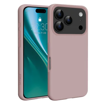 Etteri Silicone Mag vāciņš iPhone 17 Pro Max / 18 Pro Max, gaiši rozā